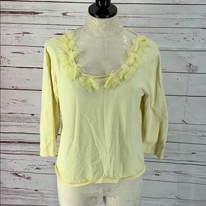 Pink poodle butterfly quarter sleeve size L